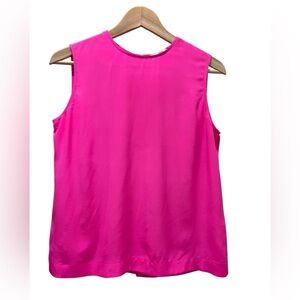 Equipment Women’s Tank 100% Silk Blouse Hot Pink Size XS